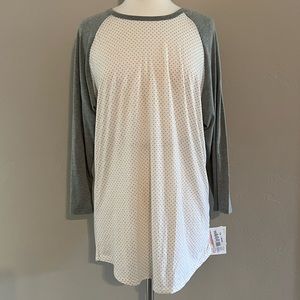 LuLaRoe “Randy” baseball tee